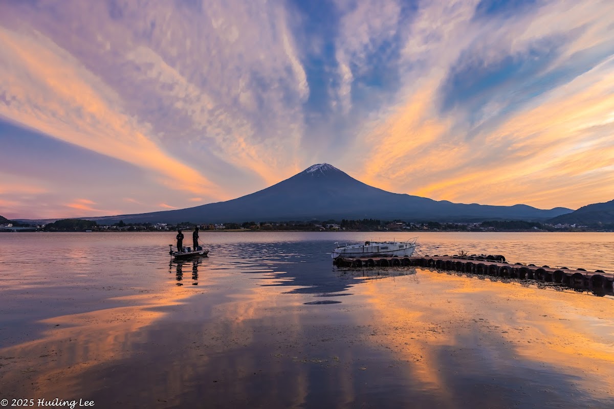 河口湖 山梨県