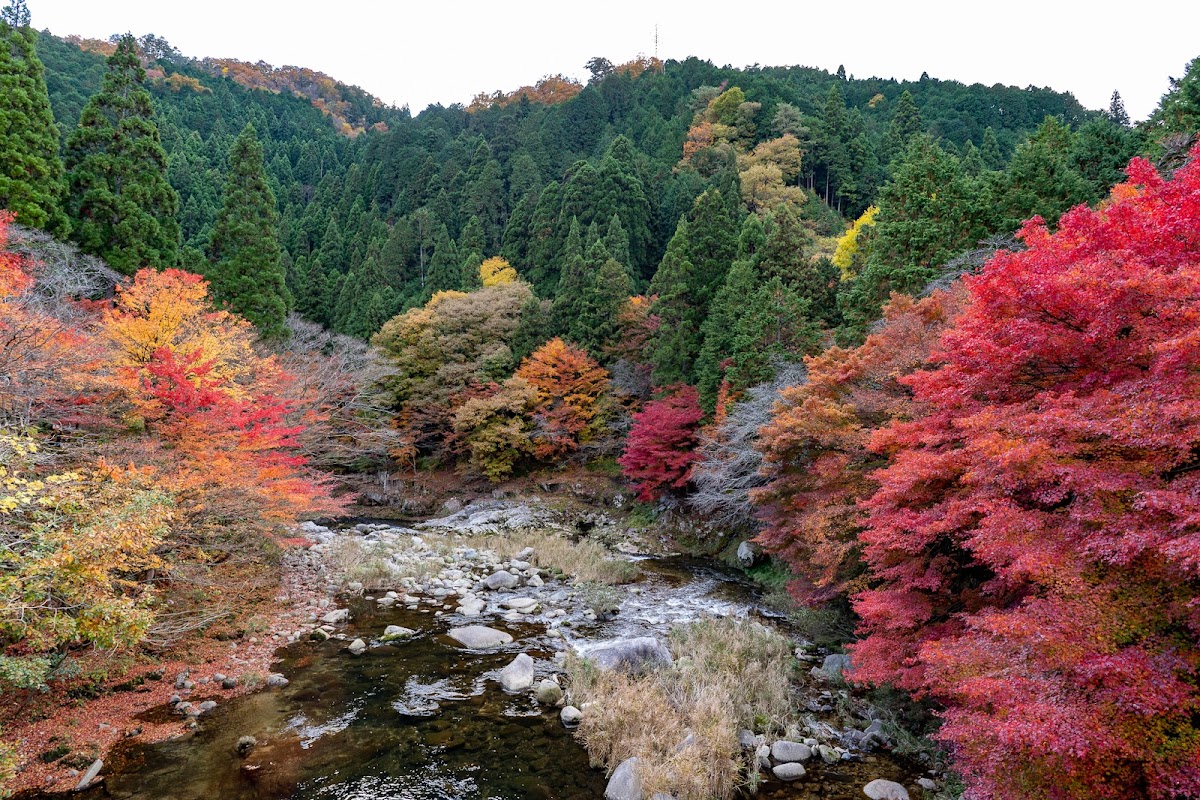 奥津渓 岡山県