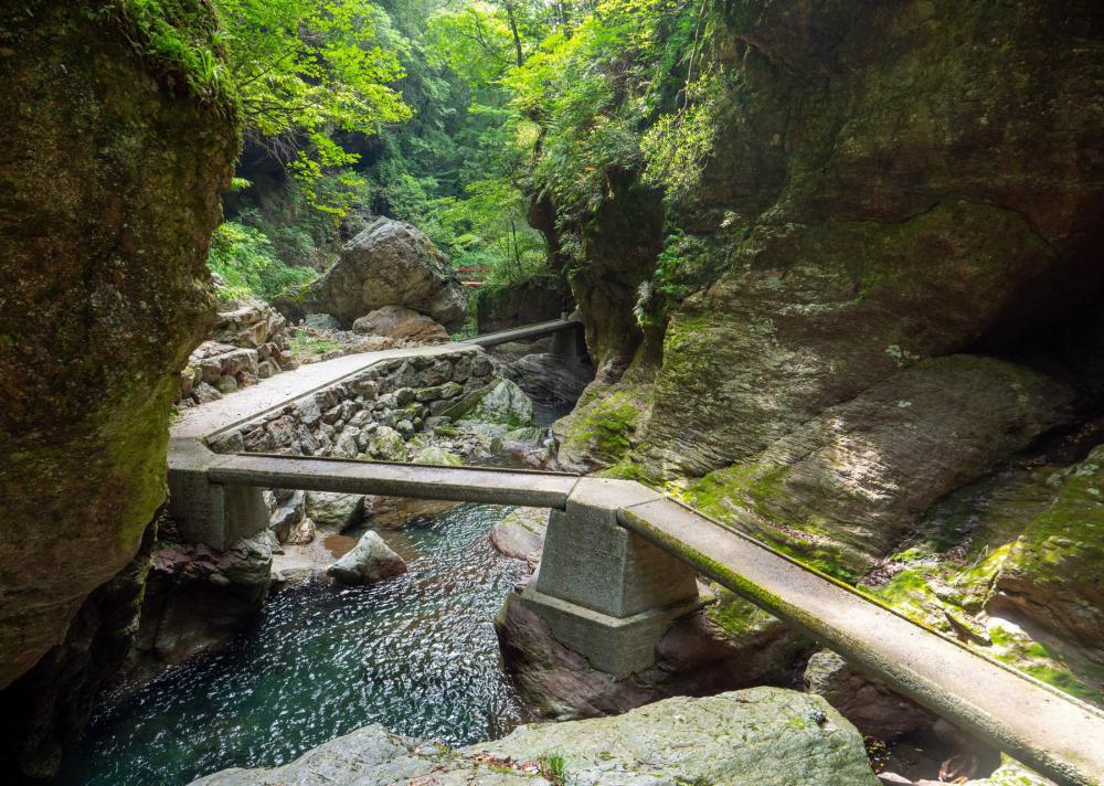 中津渓谷 高知県