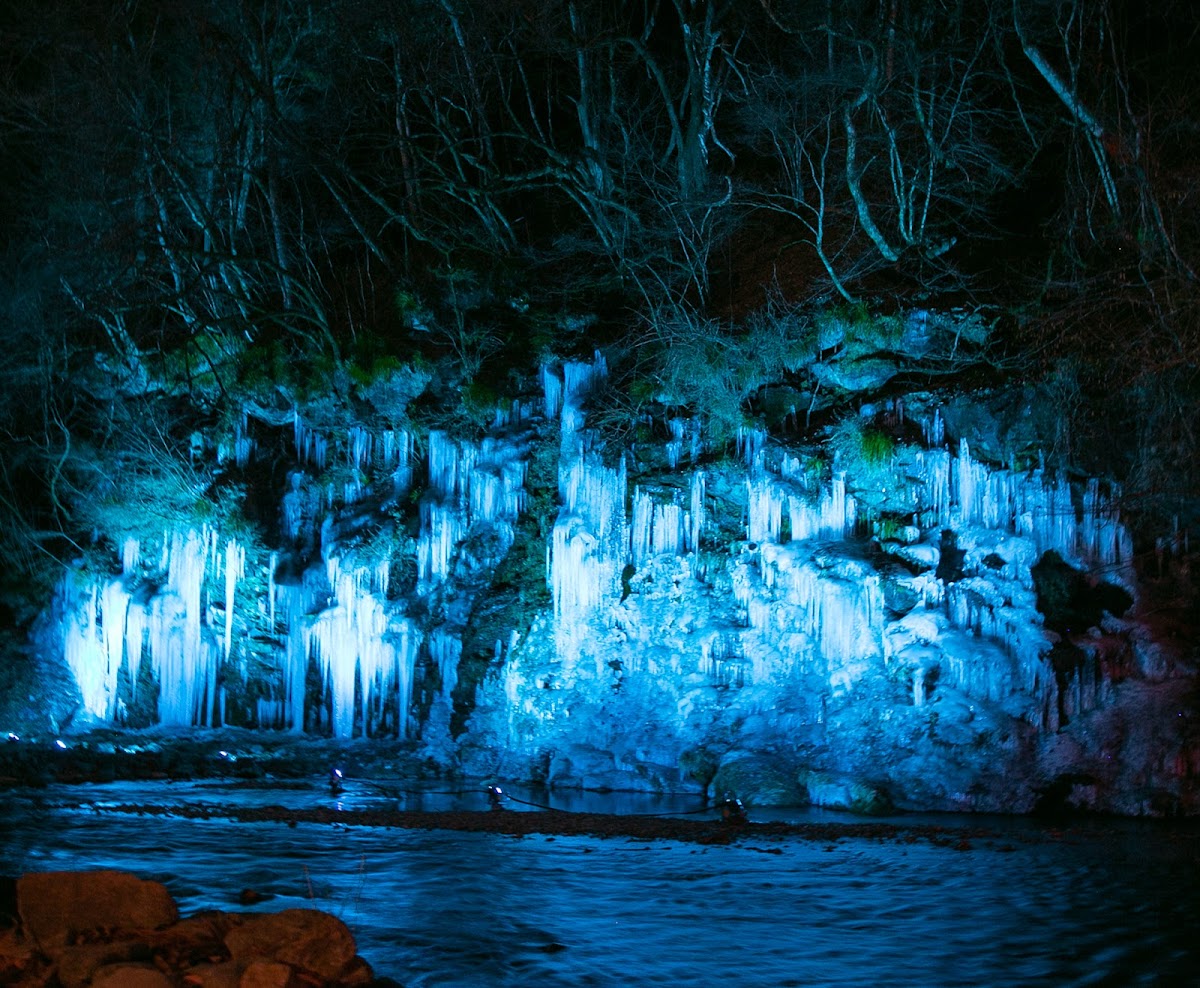 秩父三十槌の氷柱