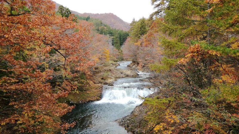 川内川渓谷 青森県