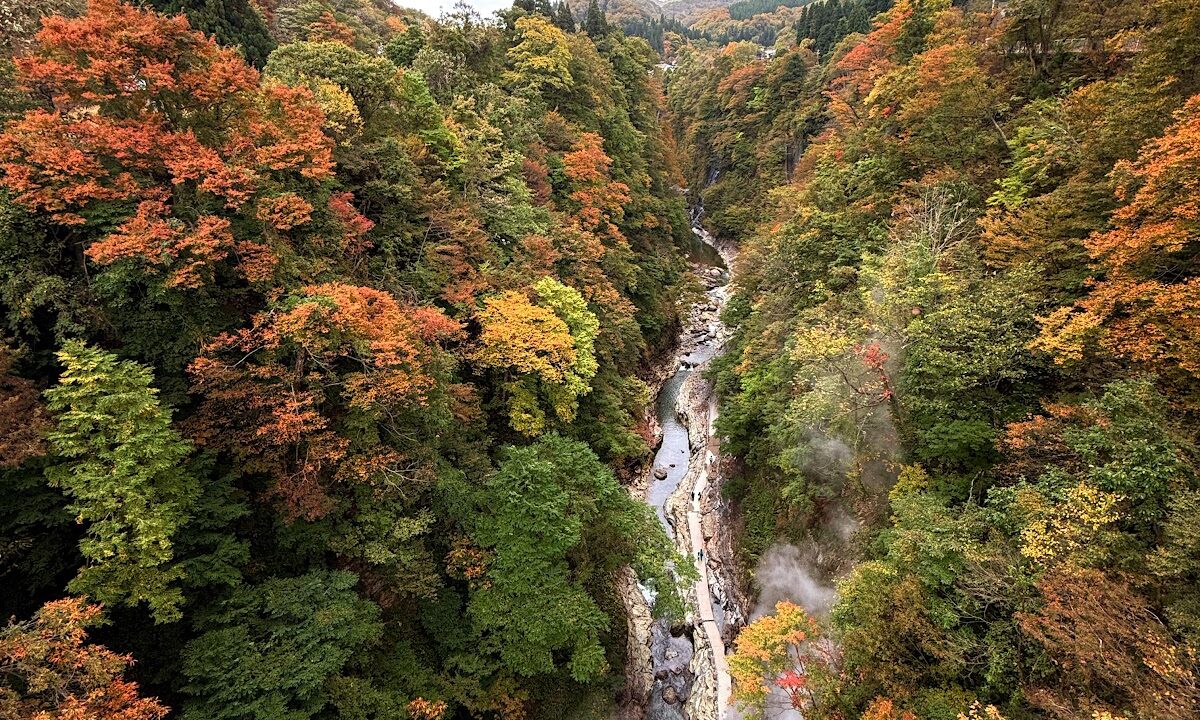 Oyasu Gorge Akita Prefecture