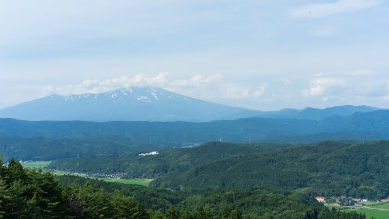眺海の森 山形県