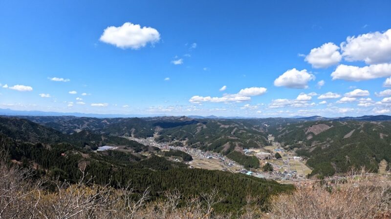 鎌倉岳遊歩道(福島県古殿町)