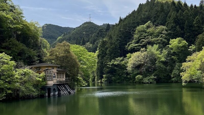 鎌北湖（埼玉県毛呂山町）