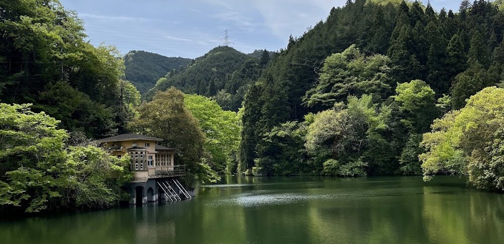 鎌北湖（埼玉県毛呂山町）