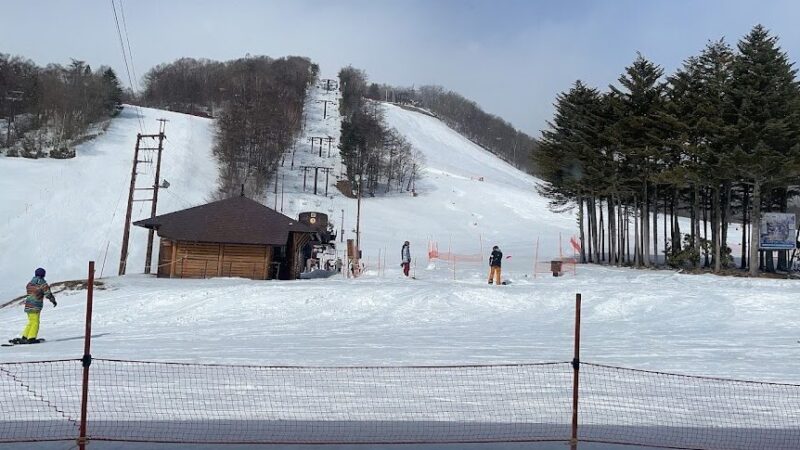 草津温泉スキー場 天狗山周辺の
