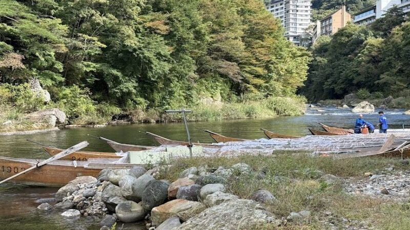 鬼怒川ライン下り