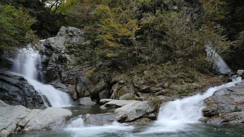 竜門峡（山梨県甲州市）
