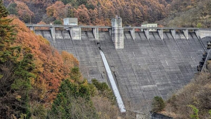 もみじ湖・箕輪ダム（長野県）