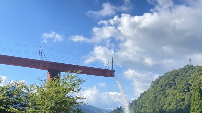 白山市白峰県道白山公園線沿線（石川県）
