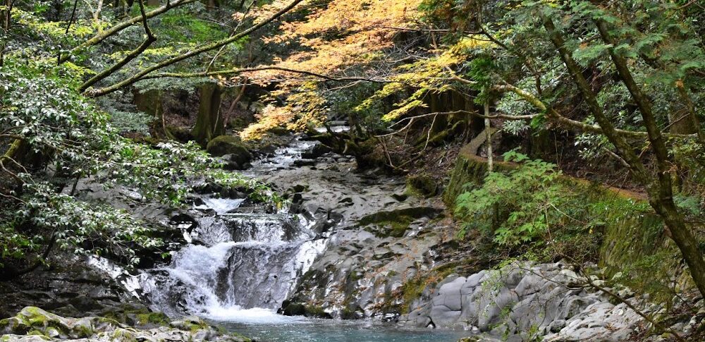 滑沢渓谷（静岡県）